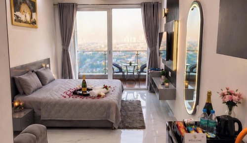 Luxury Studio Suite, 1 Bedroom, City View