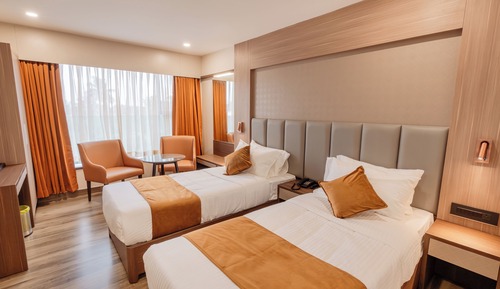 Deluxe Double or Twin Room, City View