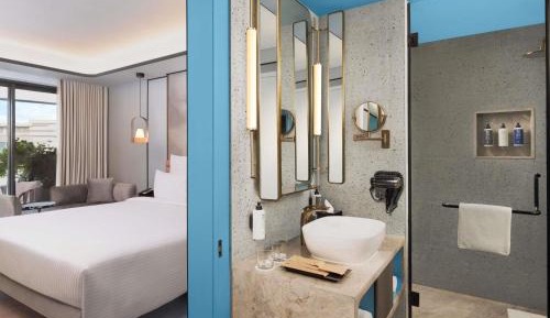 Superior Double Room with Balcony - 2 pints of Beer & 20% off on SPA and Salon - Happy Hour Special: 50% discount on select brands (4-8 PM ) - 15% Discount on Transportation