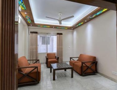 Three-Bedroom Apartment with Balcony