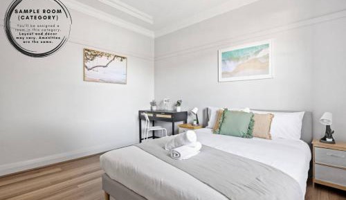 Queen Room with Shared Bathroom