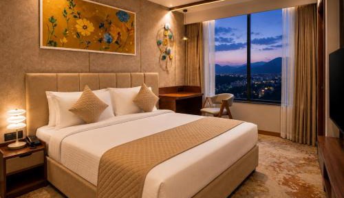 Deluxe Room: Early Check-In upto 3 hours (subject to availability), Complimentary Welcome Drink on arrival