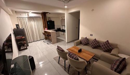 Three-Bedroom Apartment with Balcony