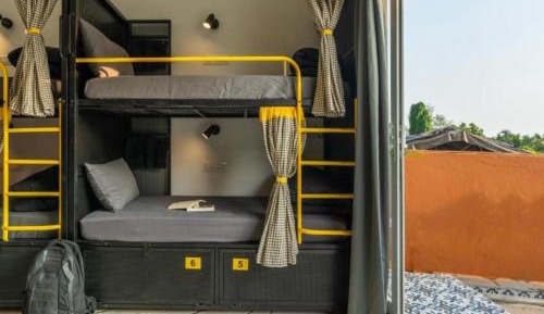 Bed in 8 Bed Mixed Dormitory - Two Attached Washroom