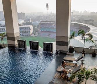 Guest room, 2 Twin, Stadium view