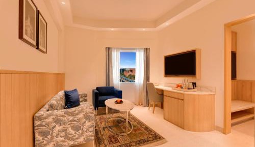 Presidential Suite (20% off on session of Spa ,Enjoy Happy Hours with 1+1 offer,10% Off on Laundry service and Late Check-out till 1500 hrs (subject to availability))