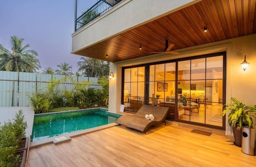 Guirim Villa | ELIVAAS 4BHK Luxury villa with Pvt Pool, Villa Verde, The Banyan Bliss