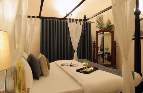 Nagoa Villa | 4 BHK Portuguese Villa with Pool
