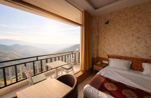 Shilon Bagh Hotel | The Valley View By Hamilton Group - A Resort facing towards snow capped mountains