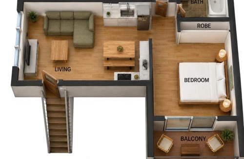Woolloomooloo Apartment | Cozy Open-Plan Studio With Pool Access Near Wharf