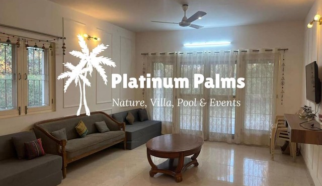 Platinum Palms Villa With Pool in Anekal