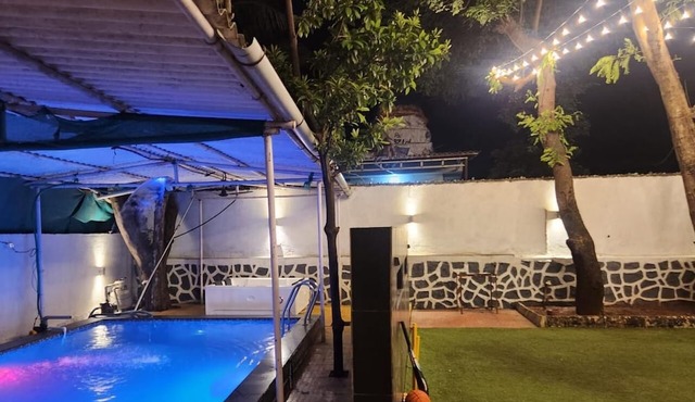 Cozy 2-bedroom villa with WiFi, AC in Gorgeous Karjat