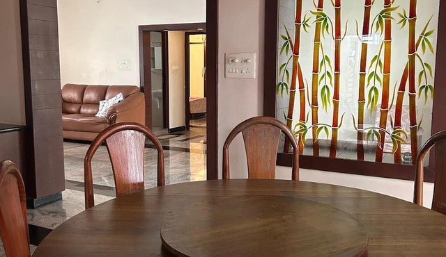 Marvelous 3-bedroom apartment with AC in vibrant Chennai