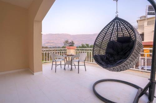 Lavender Crest by ELIVAAS Pet- friendly 4-BHK Villa With Private Pool , Garden Area, Outdoor seating Near Bhimashankar Walls Trek