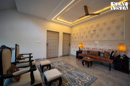 StayVista at Rajmahal Bagh with Heater, AC, WiFi